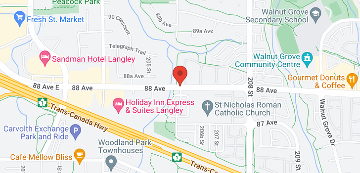 map of 20563 88TH AVENUE